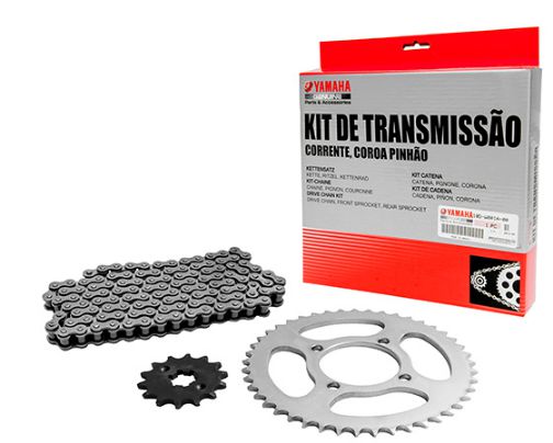 KIT DE TRANSMISSÃO PARA XTZ250 LANDER E XTZ250Z TENERE ORIGINAL YAMAHA