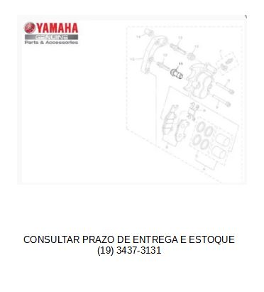 CAPA DA PINÇA DO FREIO PARA TTR 230/ FAZER 250 /FZ 25 2018 ATE 2023/ XTZ TÉNÉRÉ 250 ORIGINAL YAMAHA (CONSULTAR PRAZO DE ENTREGA E ESTOQUE)