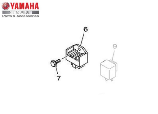 RETIFICADOR E REGULADOR PARA CRYPTON 115 ED DE 2010 ATÉ 2016 ORIGINAL YAMAHA