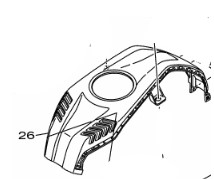 CAPA DOTANQUE YZF R15 2025 ORIGINAL YAMAHA (CONSULTAR PRAZO DE ENTREGA E ESTOQUE)