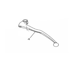 .ALAVANCA ESQUERDA YZF R 15 ORIGINAL YAMAHA (CONSULTAR PRAZO ENTREGA E ESTOQUE)