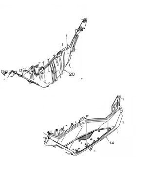 ASSOALHO DO ESTRIBO PARA NMAX 160 2025 ATE 2026 ORIGINAL YAMAHA (CONSULTAR PRAZO DE ENTREGA E ESTOQUE)