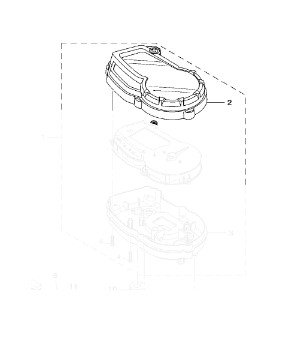 CARCACA SUPERIOR XTZ 150 CROSSER 2021