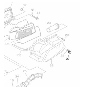 TUBO DE DRENO PARA NEO 125 2020- ORIGINAL YAMAHA