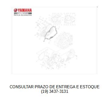 GAXETA OU JUNTA DA TAMPA DA EMBREAGEM PARA FAZER 250 LANDER E TENERE 250 ORIGINAL YAMAHA (CONSULTAR PRAZO DE ENTREGA E ESTOQUE)
