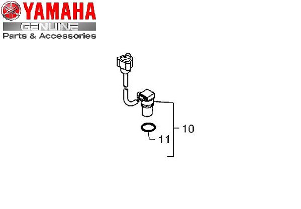 SENSOR DE VELOCIDADE PARA XT660 Z TENERE ORIGINAL YAMAHA