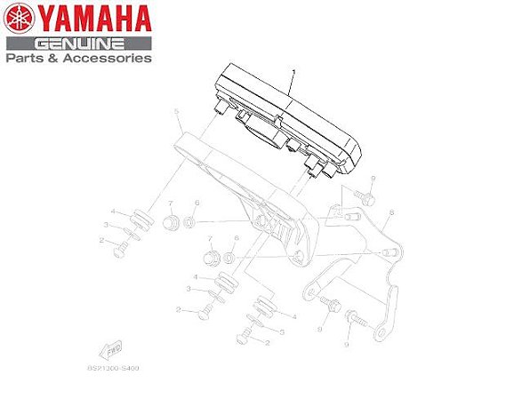 PAINEL OU MEDIDOR CONJUNTO PARA MT-09 2020 ORIGINAL YAMAHA