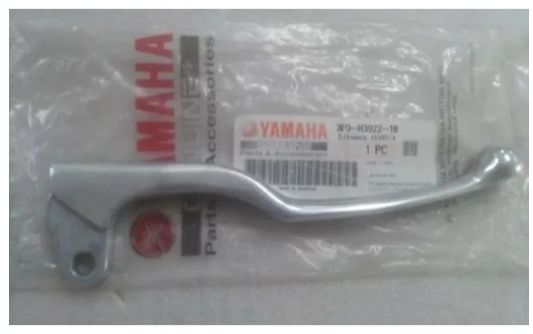 ALAVANCA DIREITA OU MANETE DE FREIO PARA CRYPTON 115 K ( FREIO TAMBOR ) 2013 A 2016 ORIGINAL YAMAHA (*CONSULTAR ESTOQUE E PRAZO DE ENTREGA*)