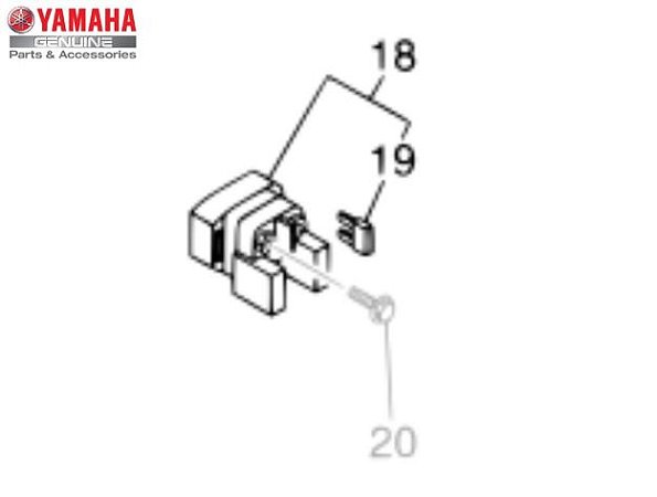 RELE DE PARTIDA PARA FAZER 250 , TÉNÉRÉ 250 , XT660R E XT660Z TÉNÉRÉ ORIGINAL YAMAHA