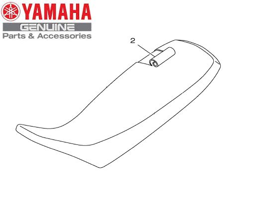 CAPA DE BANCO PARA XTZ125 ATÉ 2003,2012 e 2013 ORIGINAL YAMAHA