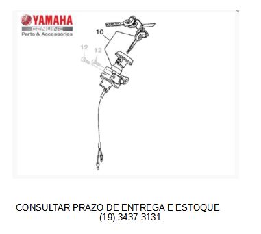 INTERRUPTOR PRINCIPAL OU MIOLO DA IGNICAO PARA NEO125 UBS 2017 ATE 2025 ORIGINAL YAMAHA (CONSULTAR ESTOQUE)