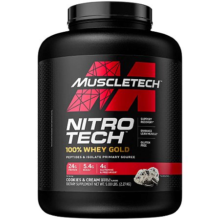 Nitro Tech 100% Whey Gold (2270g) | Muscletech