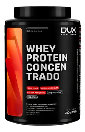 Whey Protein Concentrado (900g) | DUX