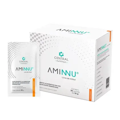 Aminnu (30 Sachês de 10g) | Central Nutrition