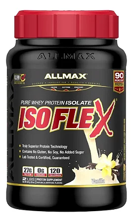 IsoFlex Whey Protein Isolado (907gr) | Allmax Nutrition
