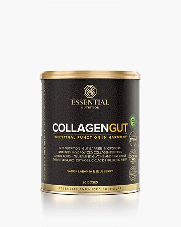 Essential Collagen Gut Laranja e Blueberry