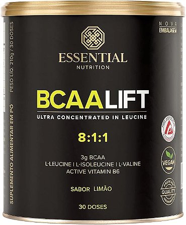 Essential Nutrition BCAA Lift Limão
