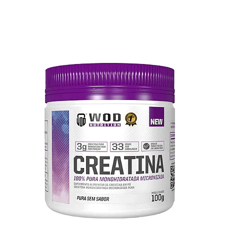 Creatina 100g  Wod Nutrition