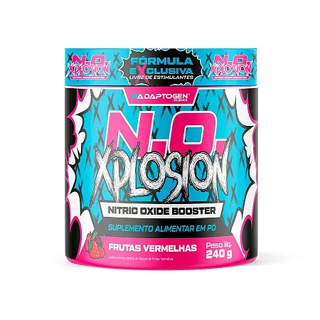 N.O Xplosion Frutas Vermelhas 240G | Adaptogen