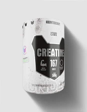 CREATINA 100% PURE SEM SABOR 500gc | Under labz