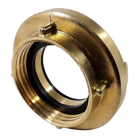 Adaptador Latão ROSCA 5FPP 2.1/2" X STORZ 2.1/2"