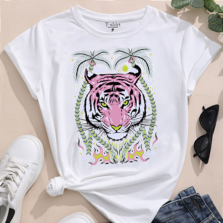 Camiseta  algodão 30.1