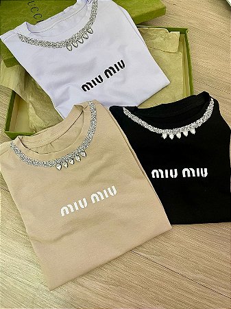 Camiseta miu miu