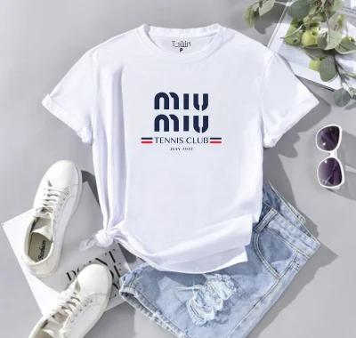 Camiseta Feminina Malha Algodão Premium