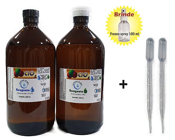 Kit saneante 1000 mL + 1000 mL  (Vol. 2000 mL)