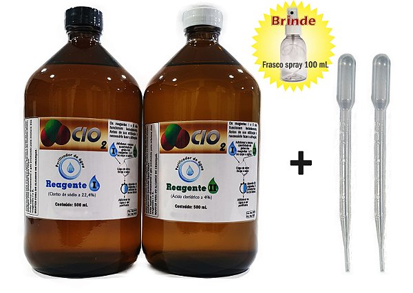 KIT SANEANTE 500ML + 500ML  (VOL. 1000ML)