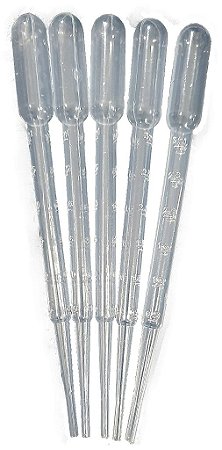 PIPETA PASTEUR 3 mL (5 UNIDADES)