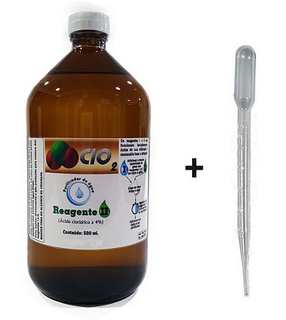 ÁCIDO CLORÍDRICO A 4% - 500 ML