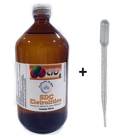 Solução eletrolítica a 3000 ppm - 500 mL - SDC/CDS