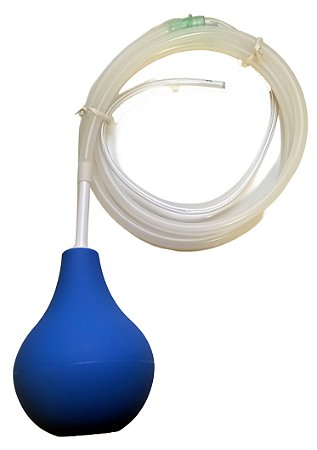 Ducha Higiênica Unissex com sonda retal - 230 mL (Protocolo retal ou vaginal)
