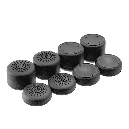Kit - Grip Borracha Silicone para Botão Analógico Premium