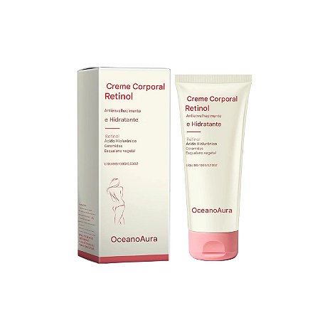 Estética - Creme com Retinol removedor de celulite