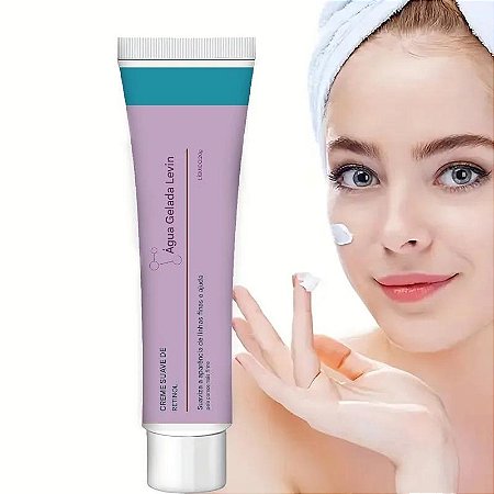 Estética - Creme retinol hidrata, ilumina e traz elasticidade para a pele principalmente lado dos olhos com sinais