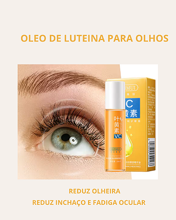 Estética - Óleo de Luteína - Alivio para os olhos