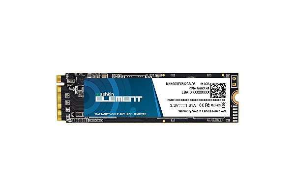 HD SSD M2 MUSHKIN 512GB NVME