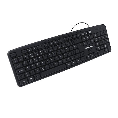TECLADO USB MULTIMIDIA KB-M40BK PRETO C3TECH