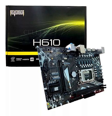 PLACA MAE H610 LGA1700 G-H610 REVENGER