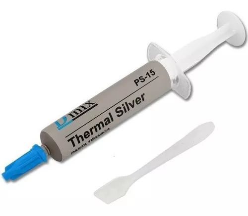 PASTA TERMICA PRATA 5G COM PAZINHA PS-15 ALTA CONDUTIVIDADE DMIX