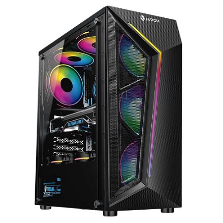 COMPUTADOR GAMER RYZEN 5 5600GT COM 480GB  SSD E 16GB DE RAM FONTE 550W FULL MODELAR ACER