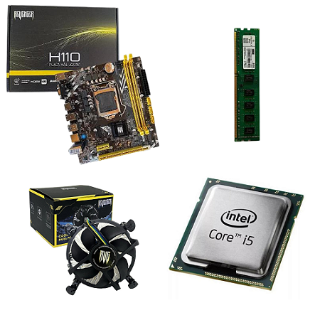 KIT UPGRADE I5 8 GERAÇAO MB H110 8GB DE RAM