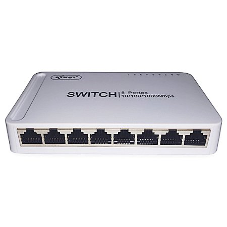 HUB SWITCH 8 PORTAS 10/100/1000 KP-SW106 KNUP