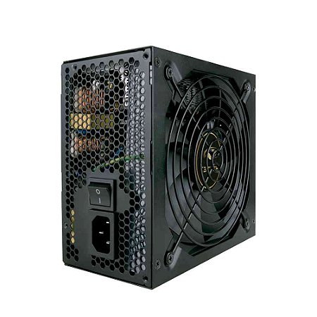 FONTE REAL 600W 80 PLUS BRONZE PS-G600B C3TECH SEM CABO DE FORÇA