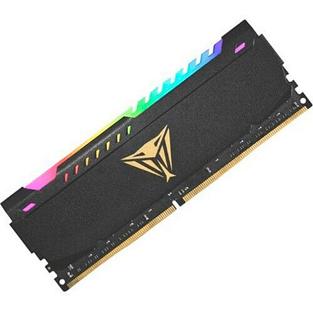 MEMORIA DDR4 16GB 3200MHZ VIPER STEEL RGB PRETA PATRIOT PVSR416G320C8