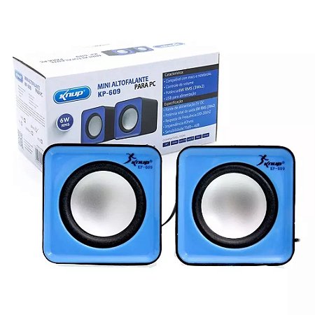 MINI CAIXA DE SOM KP-609 KNUP