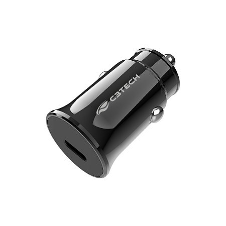 CARREGADOR VEICULAR USB PD 20W UCV-P10BK C3TECH