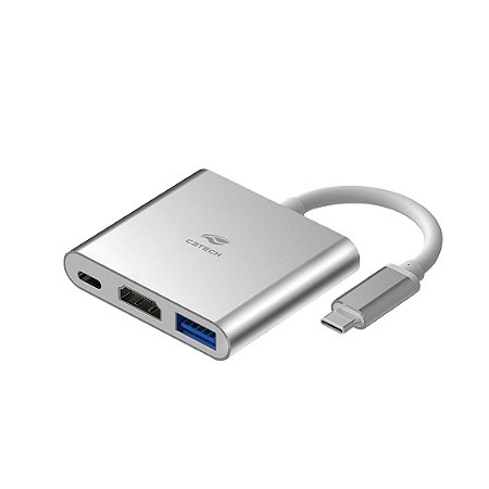 HUB USB-C PARA HDMI USB3.0 E USB-C HU-D10SI C3TECH